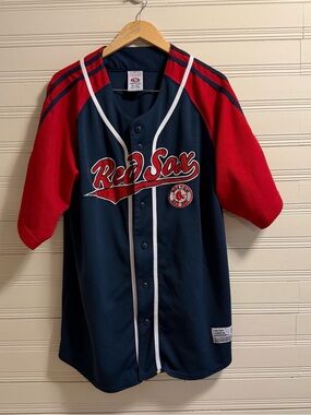 Boston Red Sox MLB Button Front Jersey XL